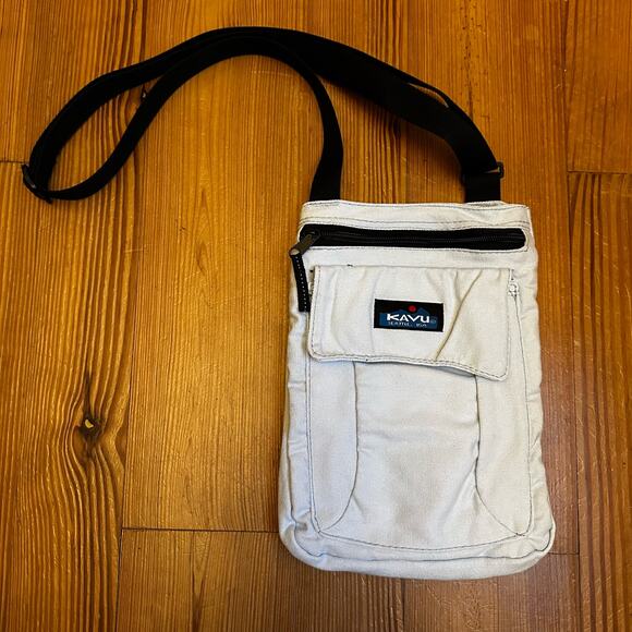Kavu light blue adjustable crossbody bag purse - Picture 1 of 4